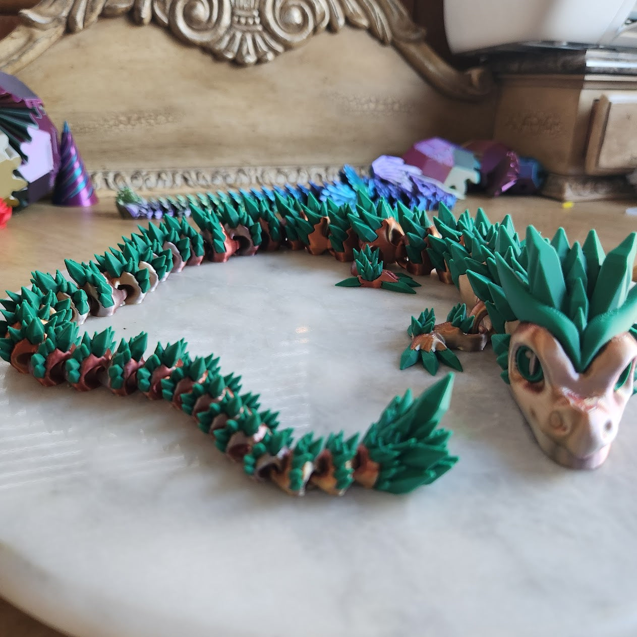 24-Inch Flexi Crystal Dragon Beast