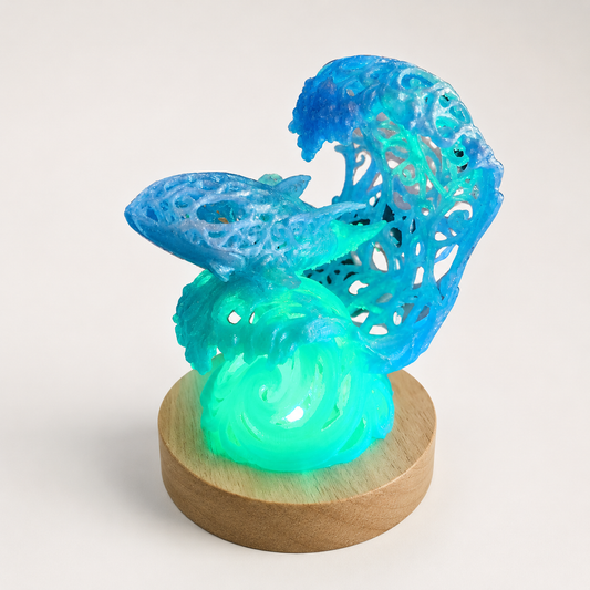 Whale Wave Lamp