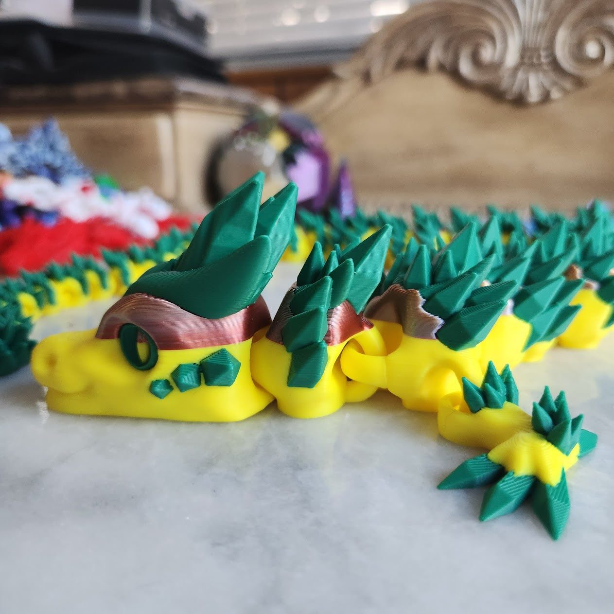 24-Inch Flexi Crystal Dragon Beast