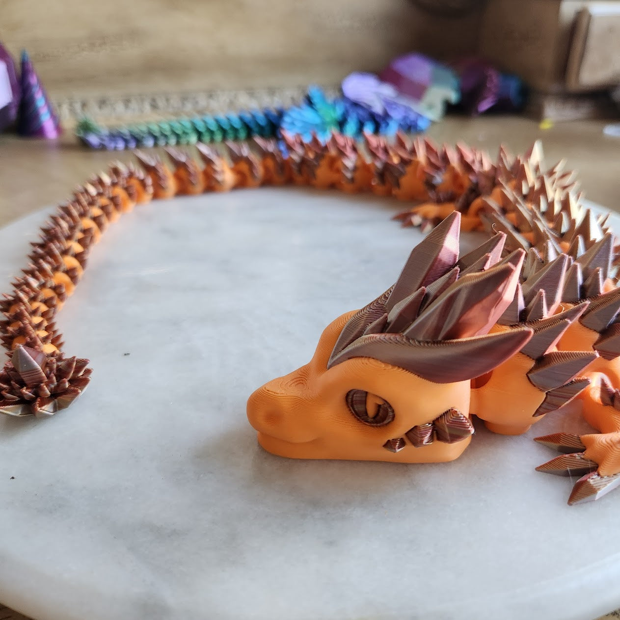 24-Inch Flexi Crystal Dragon Beast