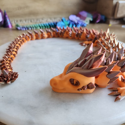 24-Inch Flexi Crystal Dragon Beast