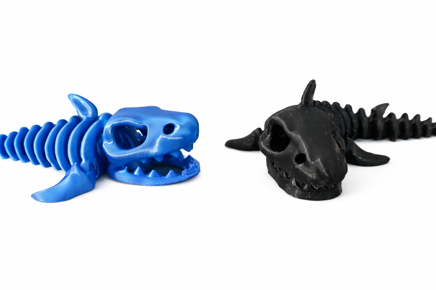 Flexi Skeleton Shark | 3D Printed Articulated Fidget Toy