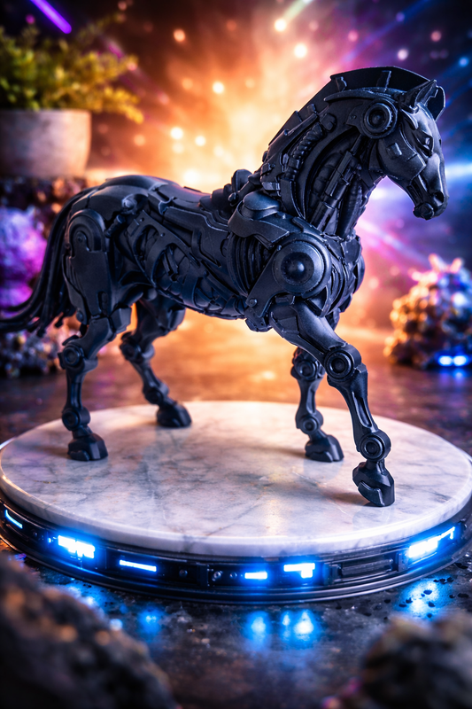 Midnight Steampunk Horse