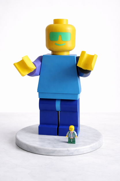 Cool Guy Brick Peep