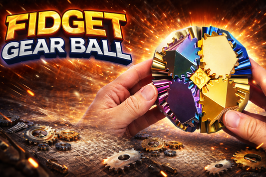 Fidget Gear Ball | Satisfying Desk Toy