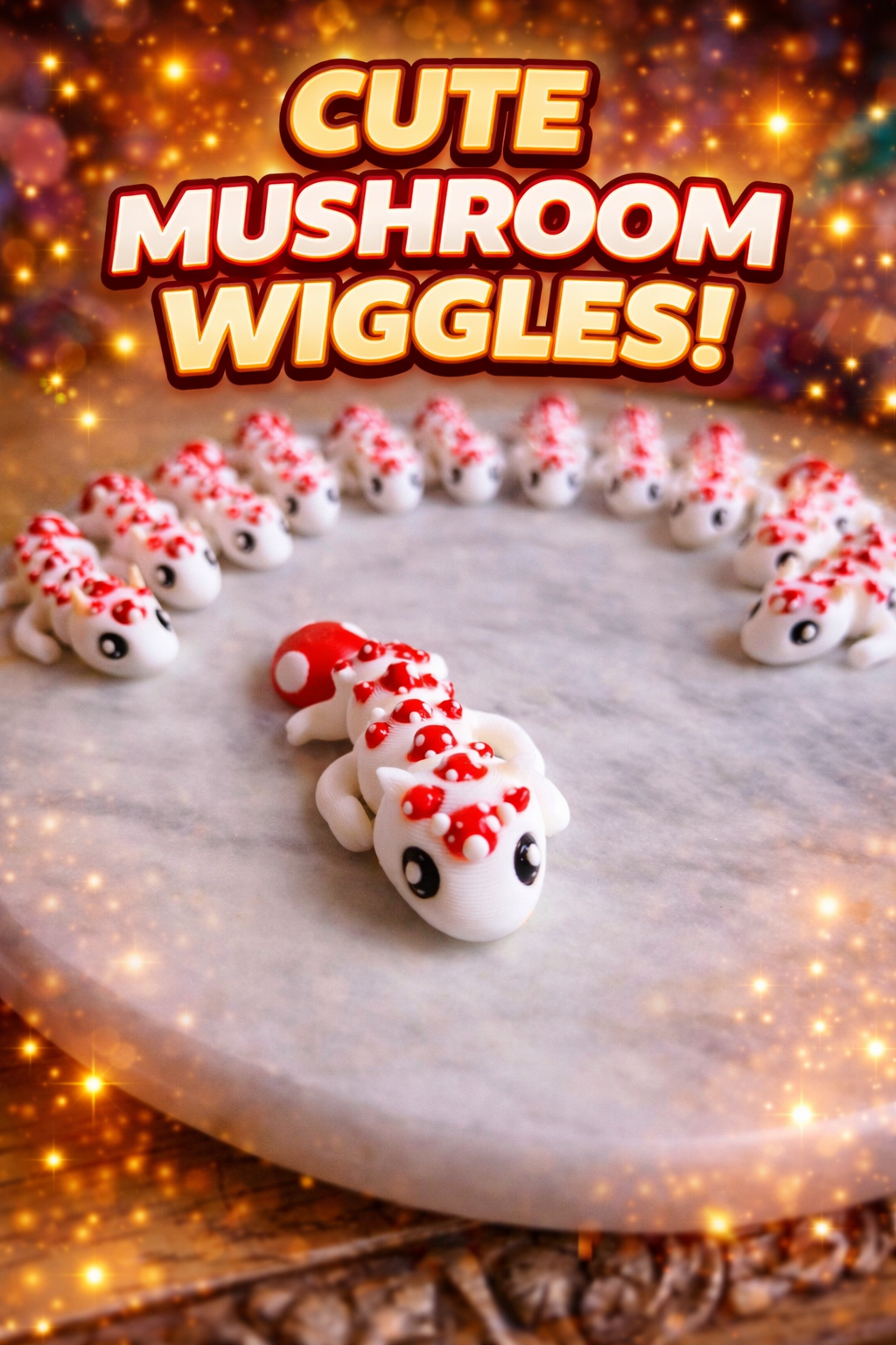 Tiny Mushroom Wiggles