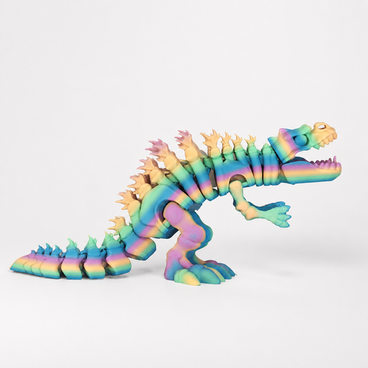 14-Inch Rainbow Kaiju Monster Figure