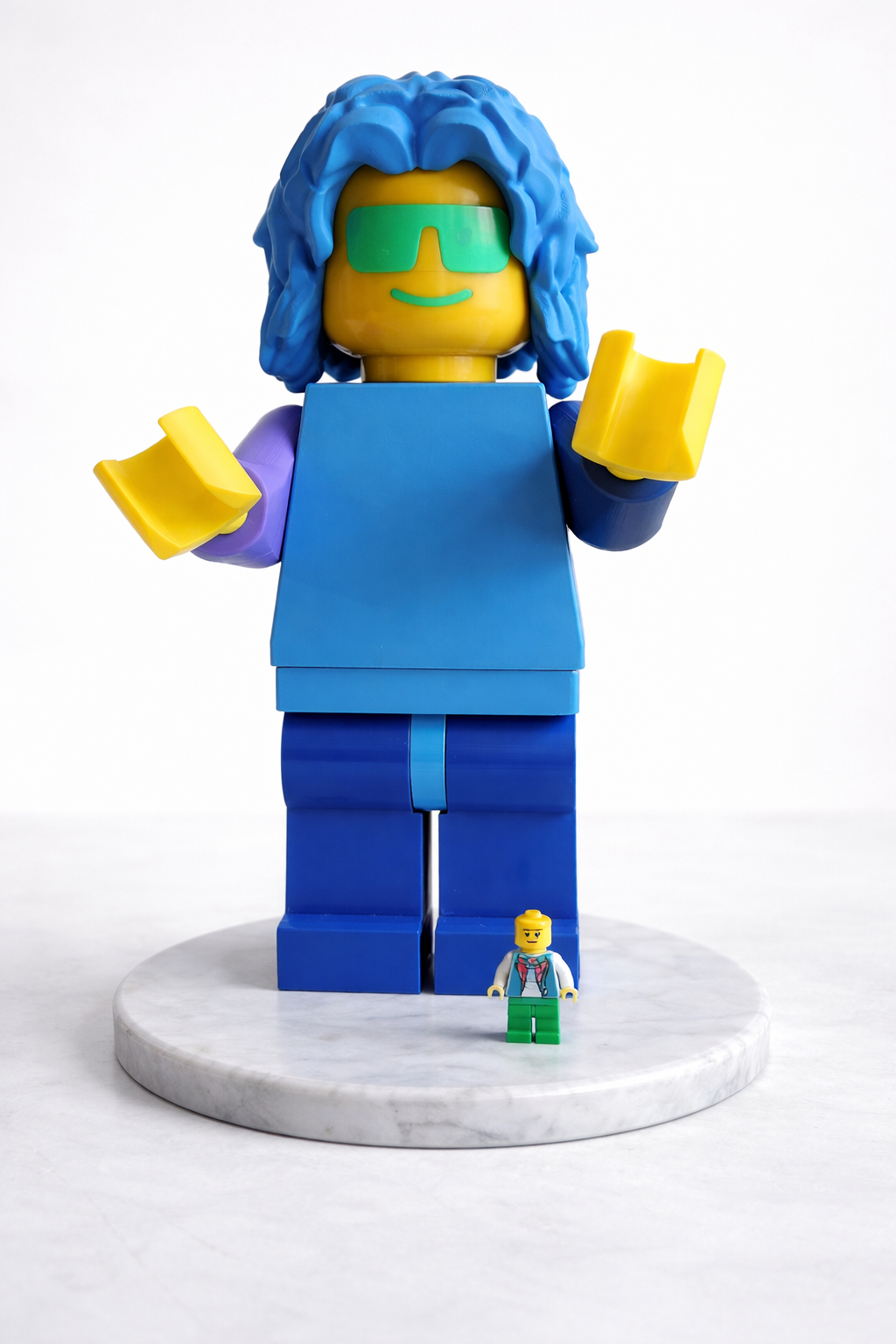 Cool Guy Brick Peep