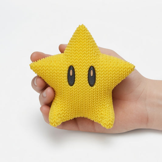 5-Inch Knit-Texture Super Star