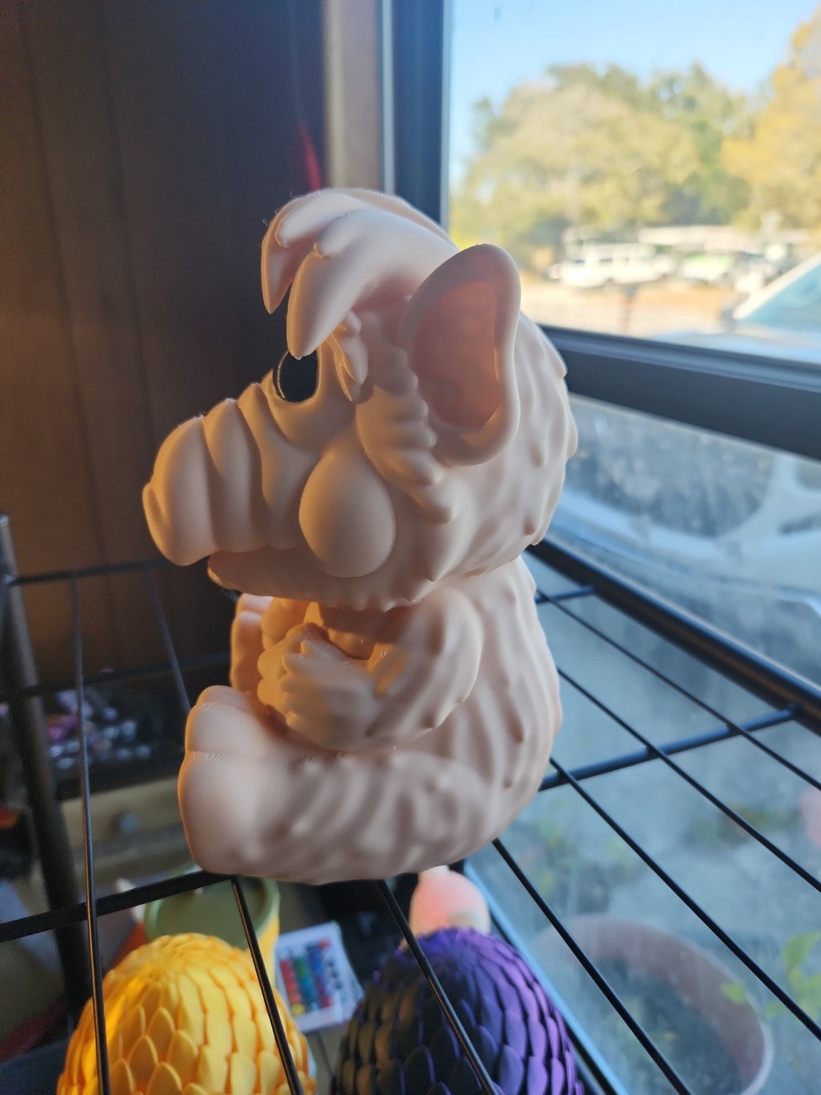 Retro Alf the Alien Pig Figurine - 1980s Nostalgia Desk Toy