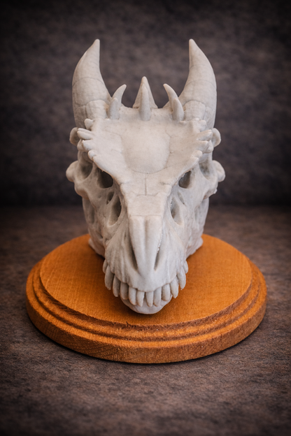 Dragon Head Bust | Fantasy Desk Decor & Gamer Room Display